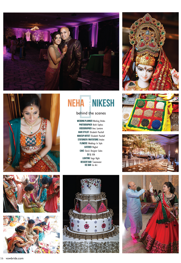 Virginia Beach Indian Wedding Photographer | Neha and Nikesh’s Wedding Featured in Vow Bride!