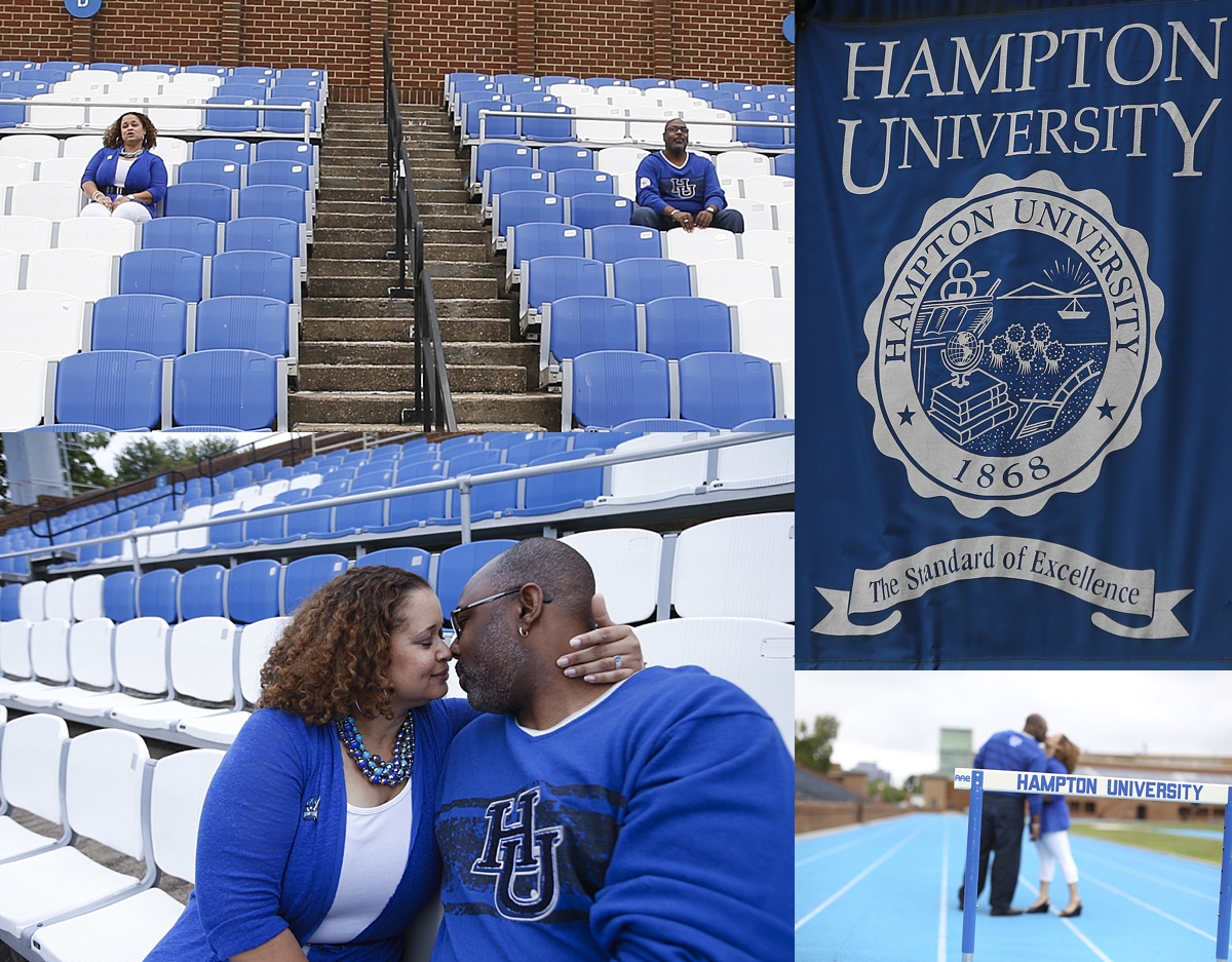 Hampton Virginia Wedding Photographer | April and Stefan’s Engagement Session at Hampton University!