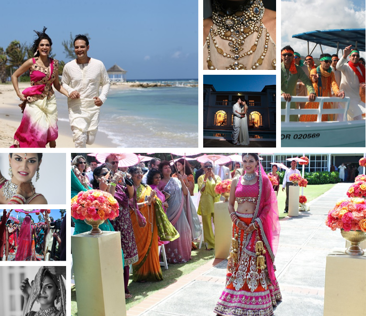 Half Moon Montego Bay Jamaica Wedding Photographer | Monica and Shail’s Destination Wedding Featured in the Big Fat Indian Wedding Blog!