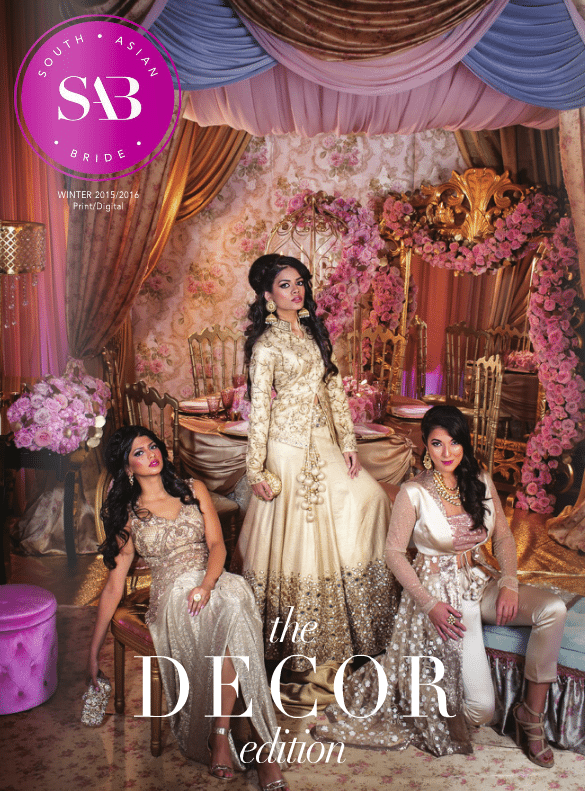 Soooo Excited To Have Ranju and Shanu’s Amazing Indian Wedding Featured in South Asian Bride Magazine!!