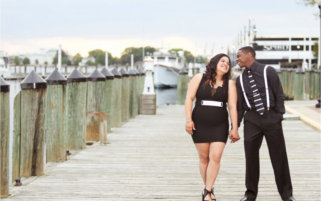 Norfolk Wedding Photographer | Ashley and James’ Engagement Session at Waterside