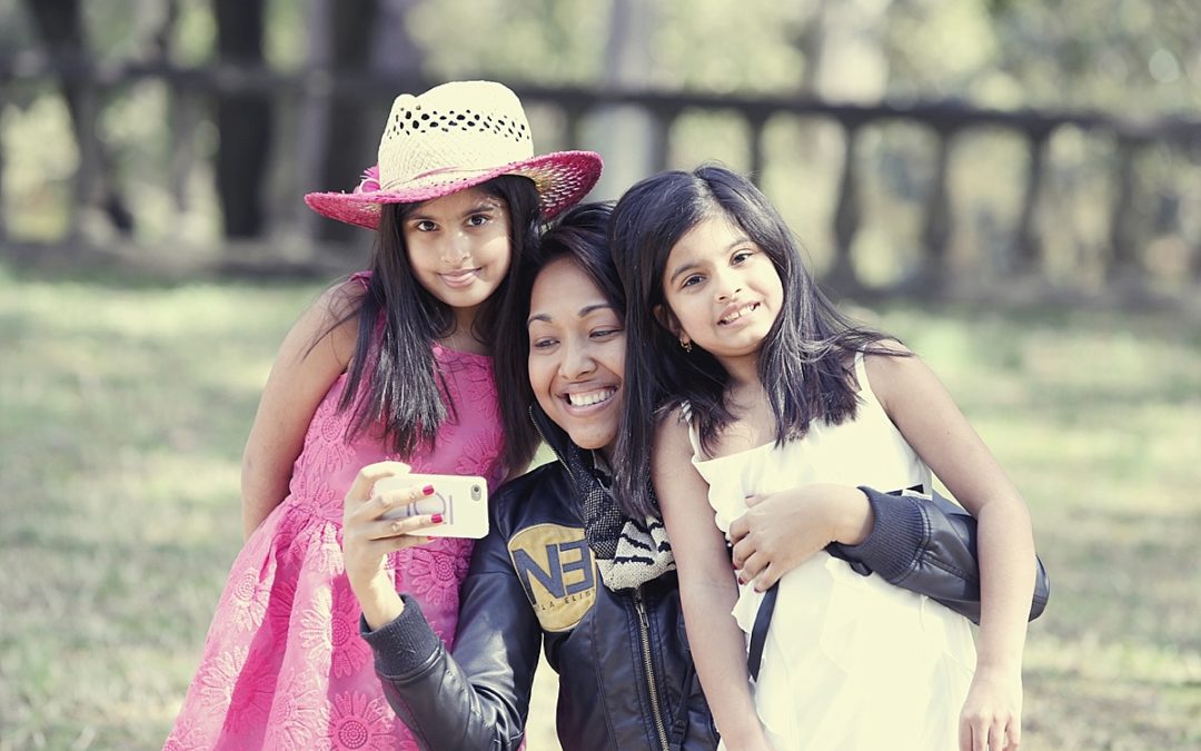 Indian Family Portrait Photographer | Photo shoot with the Lovely Twins, Shreya and Deeya!