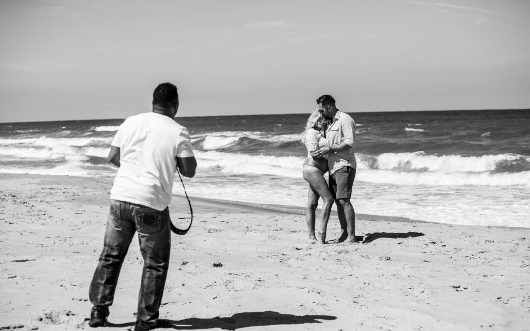 Virginia Beach Maternity Photographer | Cristina and Joe’s Maternity Session at Sandbridge Beach!!