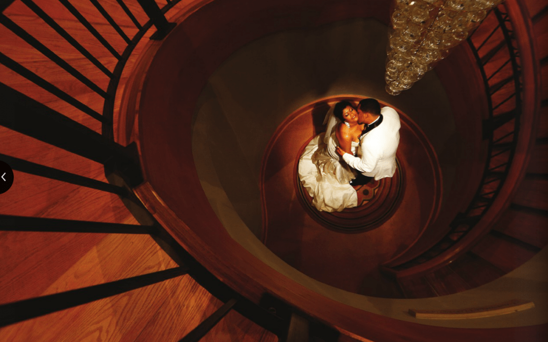 Chrysler Museum of Art Wedding Photographer | Nicole and Phil’s Wedding Photo Featured on the Chrysler Museum Brochure!!