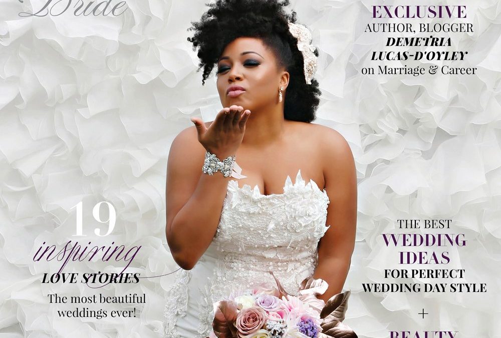 Cephus Photographs Bravo TV Actress Demetria Lucas D’Oyley for the Cover of Munaluchi Bride Magazine!