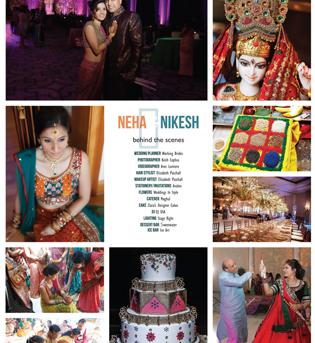 Virginia Beach Indian Wedding Photographer | Neha and Nikesh’s Wedding Featured in Vow Bride!